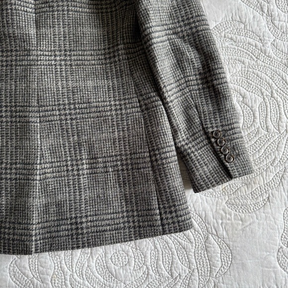 J. Crew - Willa Blazer in Houndstooth Wool - Gray Multi - Picture 13 of 14